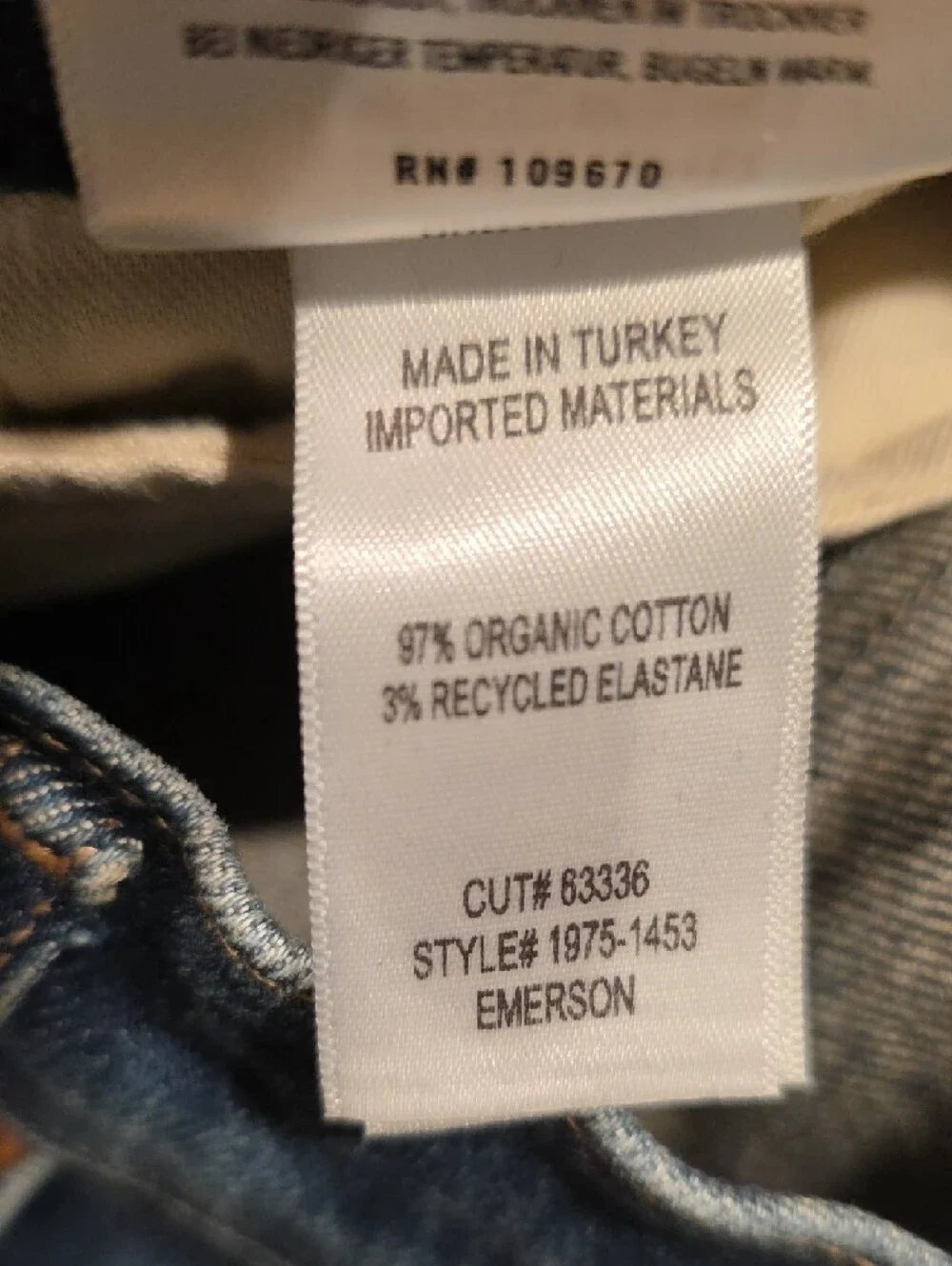 NEW $228 CITIZENS OF HUMANITY EMERSON STRETCH DENIM JEANS IN SKY LANTERN SIZE 27 - Picture 14 of 14